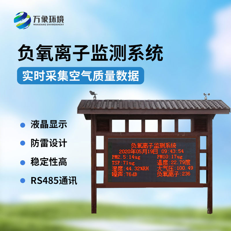 國(guó)產(chǎn)負(fù)氧離子大氣監(jiān)測(cè)系統(tǒng)，創(chuàng)新國(guó)產(chǎn)環(huán)境監(jiān)測(cè)工具